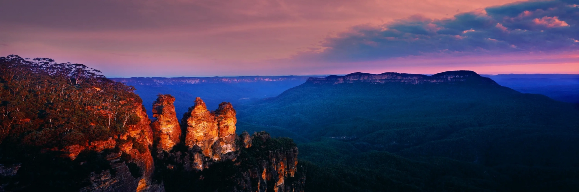 Three Sisters  Wall Art